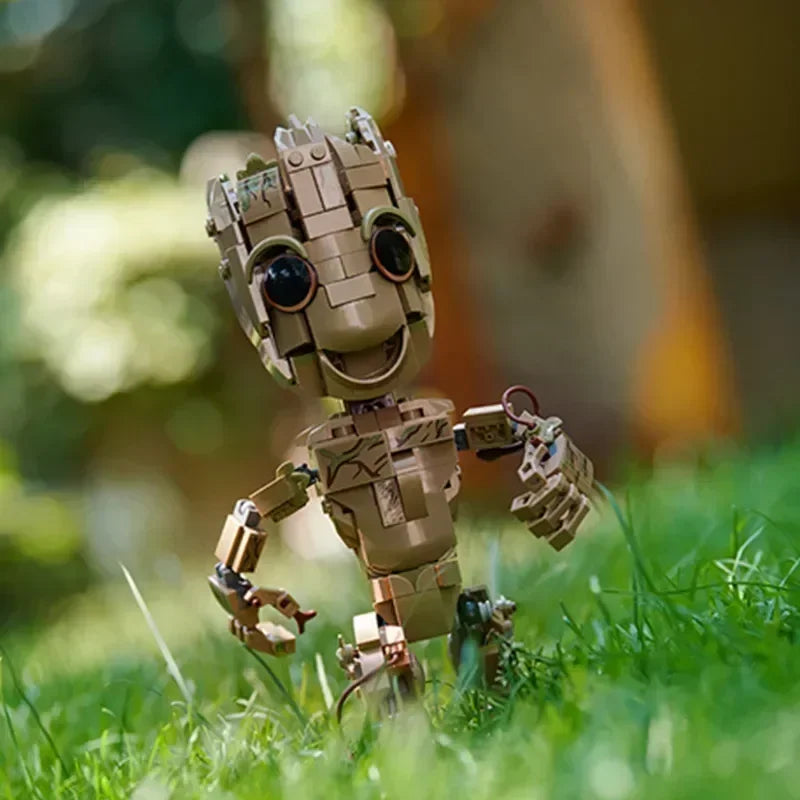בייבי גרוט Guardians Galaxy | Marvel Baby Groot Building Blocks Toy
