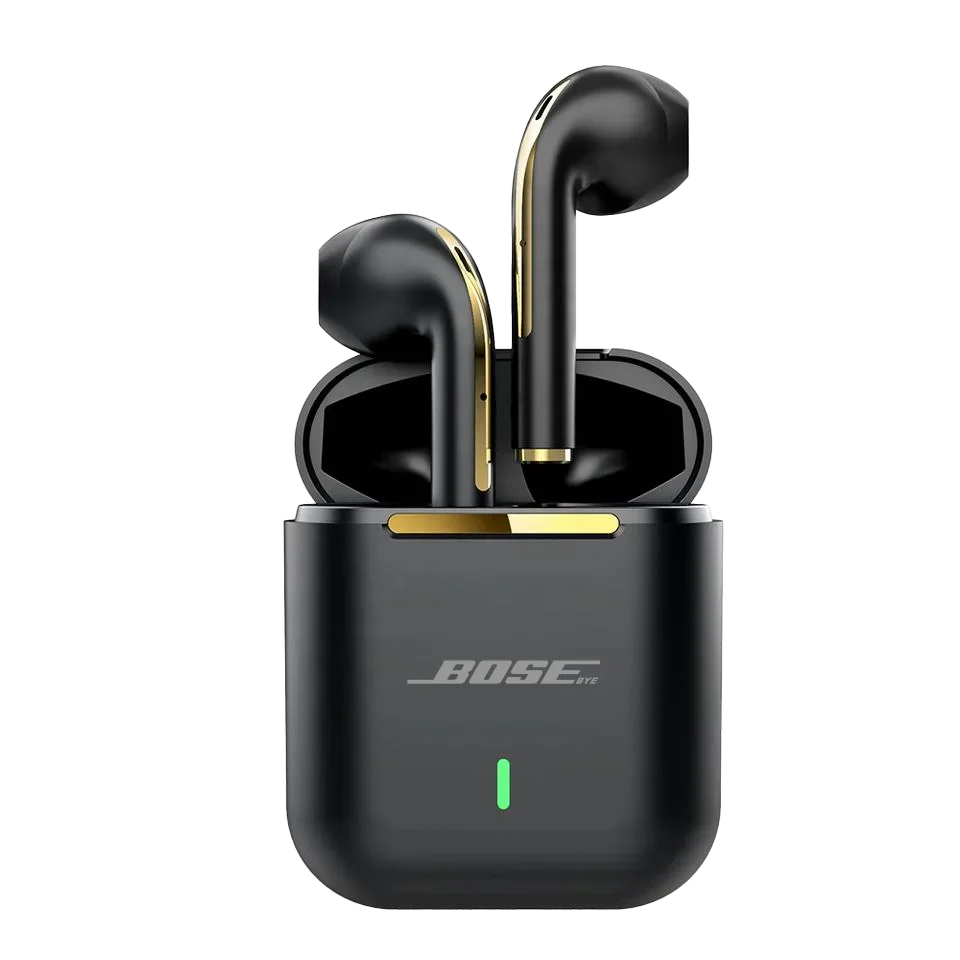 Bosebye J18 Wireless Earphone Bluetooth Headset 9D Noise Reduction Gaming Headset With Microphone TWS EarBuds Hands-free Earbuds