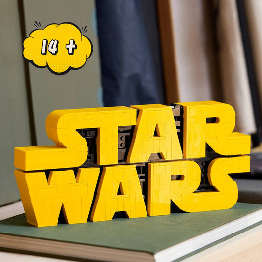 לוגו מלחמת הכוכבים | Star Wars Logo Brick Building Blocks