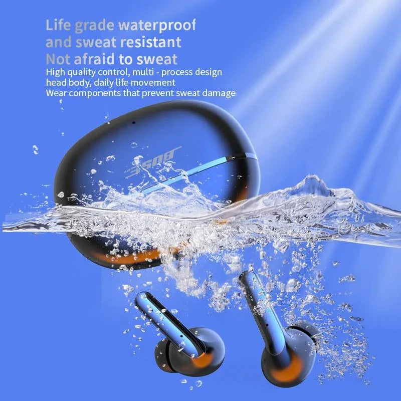 BOSEbye Air 7 Bluetooth Earphones TWS Touch Control HiFi Wireless Headphone Mic Noise Reduction Earbuds Waterproof Game Motion