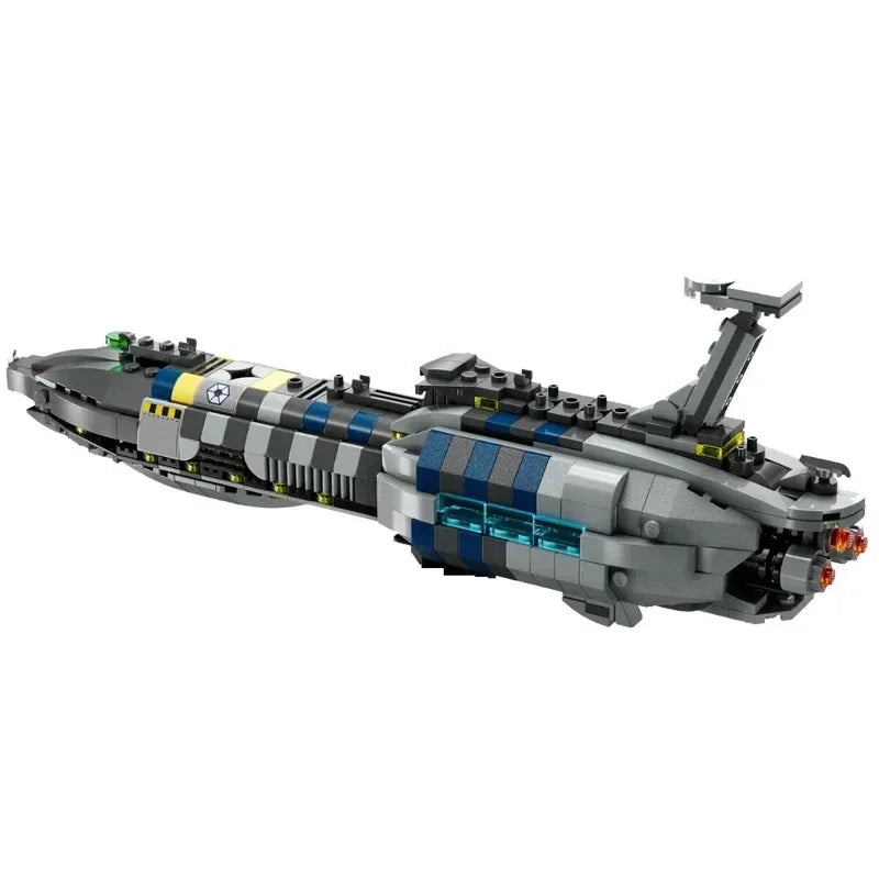 האנד הבלתי נראה 654 חלקים | Invisible Hand Spaceship Building Blocks