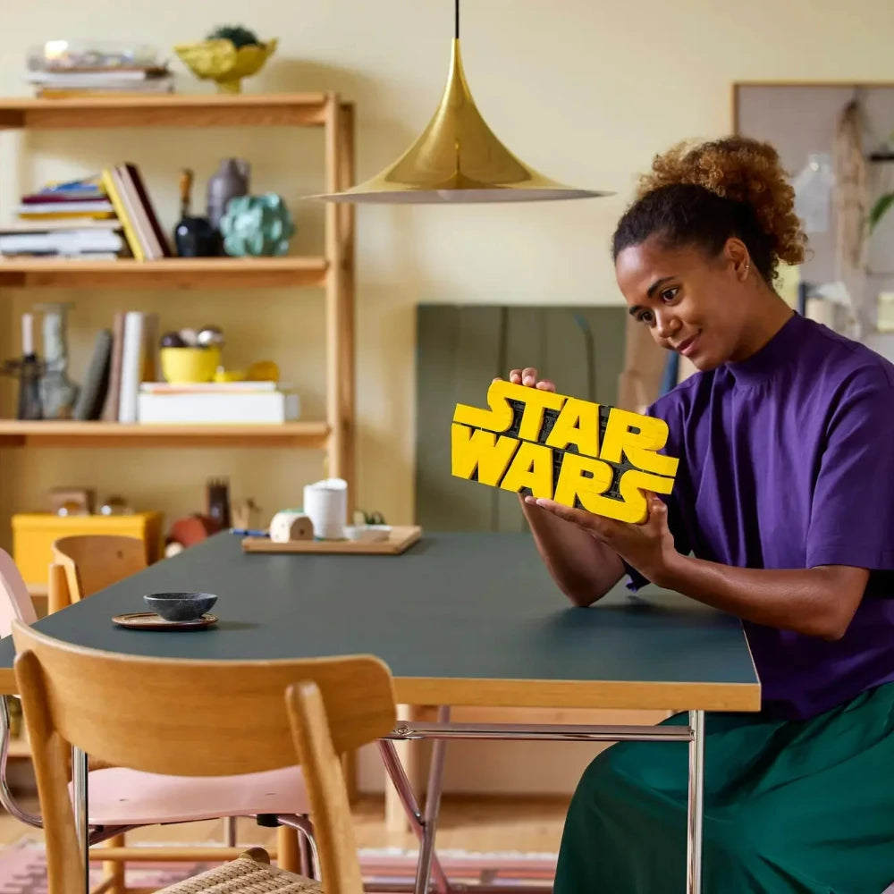 לוגו מלחמת הכוכבים | Star Wars Logo Brick Building Blocks