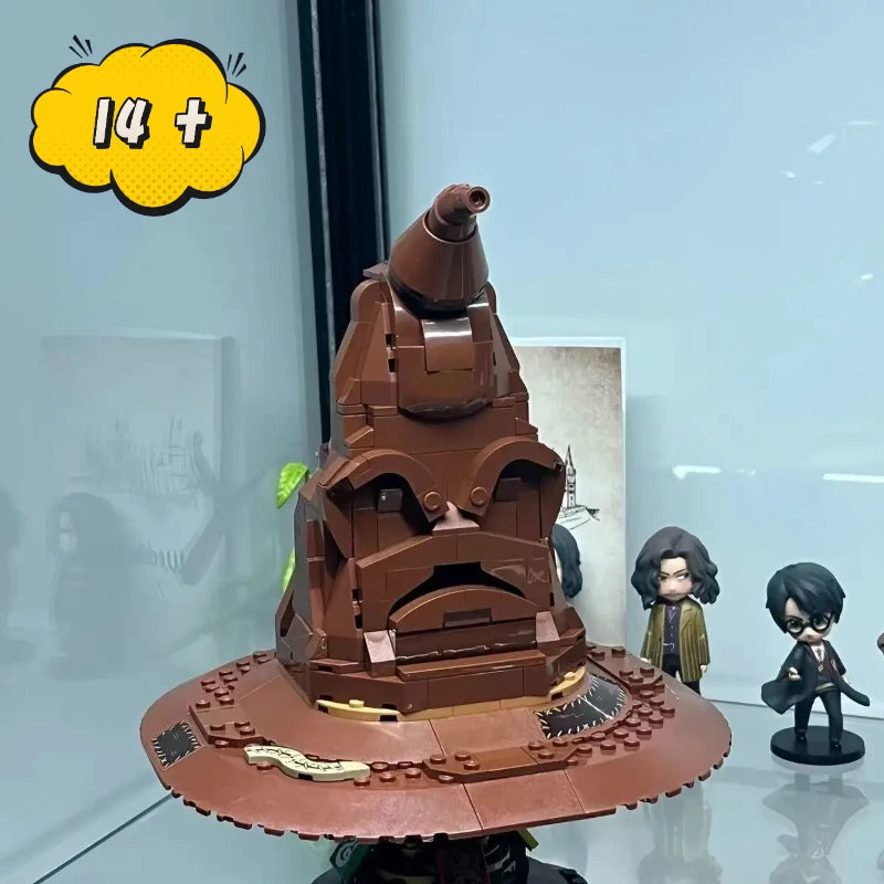 כובע המיון הארי פוטר 561 חלקים | Sorting Witch Hat Building Blocks Toy