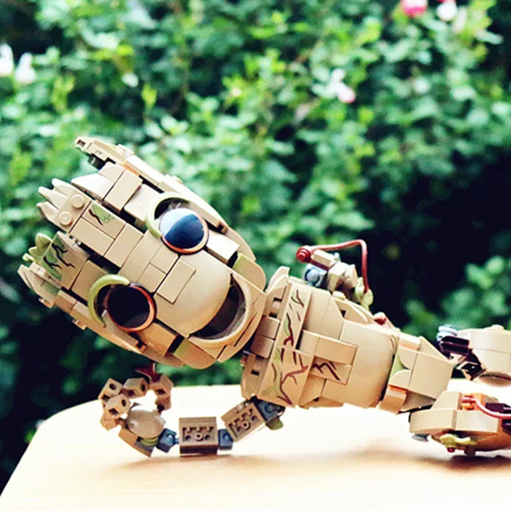 בייבי גרוט Guardians Galaxy | Marvel Baby Groot Building Blocks Toy