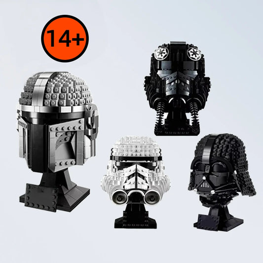 קסדת דארת' ויידר | Darth Vader Helmet Building Blocks Model