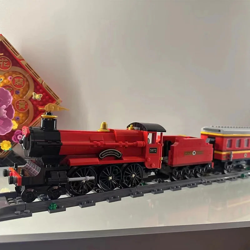 הוגסמיד רכבת + תחנת רכבת Train Station | Hogwarts Movie House Extension Building Blocks