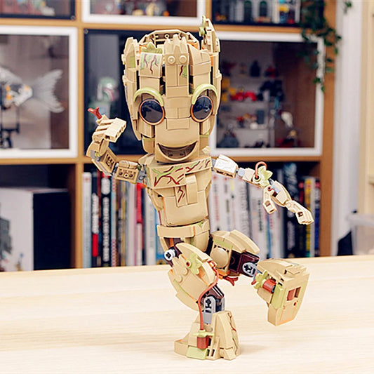 בייבי גרוט Guardians Galaxy | Marvel Baby Groot Building Blocks Toy