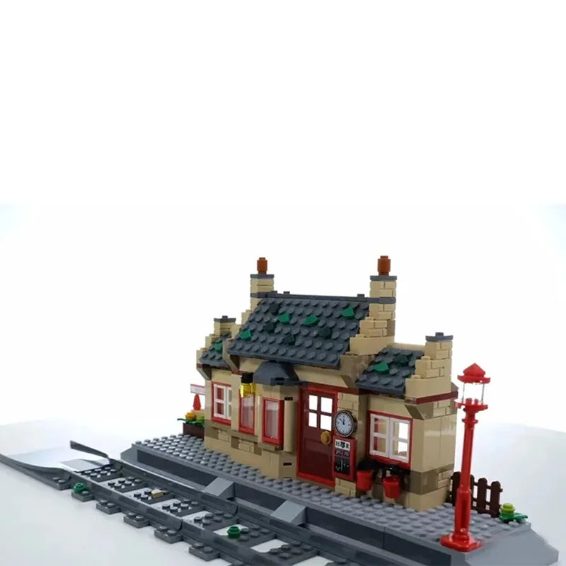 הוגסמיד רכבת + תחנת רכבת Train Station | Hogwarts Movie House Extension Building Blocks