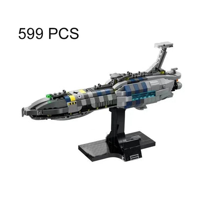 האנד הבלתי נראה 654 חלקים | Invisible Hand Spaceship Building Blocks